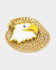 Shortie Kids' The Eagle Pendant Chain Gold