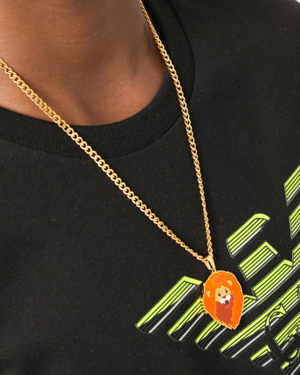 Shortie Kids' The Lion Pendant Chain Gold
