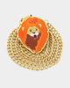 Shortie Kids' The Lion Pendant Chain Gold
