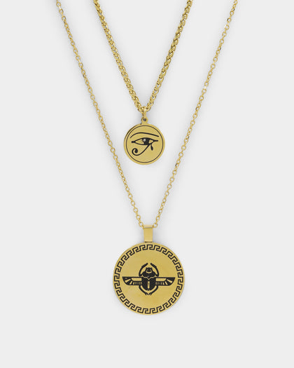 Last Kings Cobra Double Chain Gold