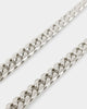 Loiter Don't Smile Chain Silver/Iced Yellow