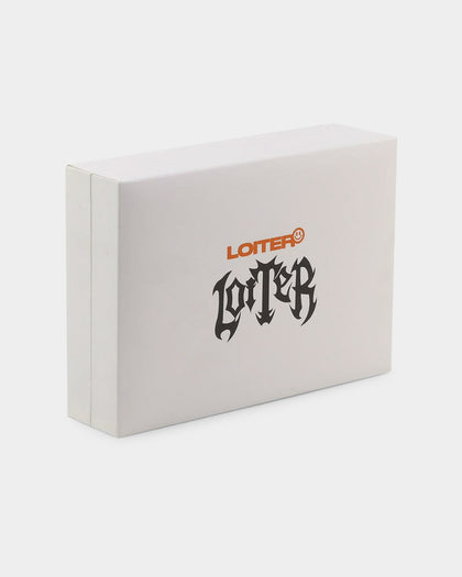 Loiter Don't Smile Chain Silver/Iced Yellow