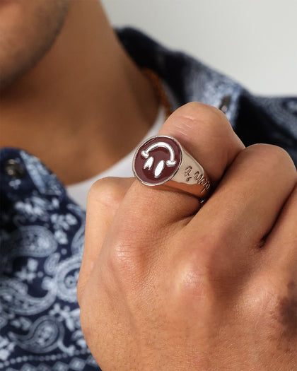 Loiter Don't Smile Ring Brown