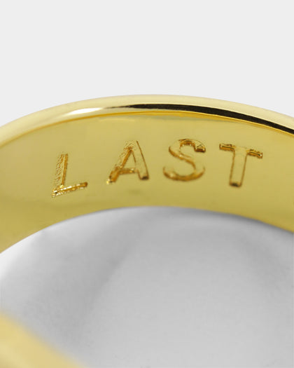 Last Kings Eye Of Ra Ring Gold/Burgundy