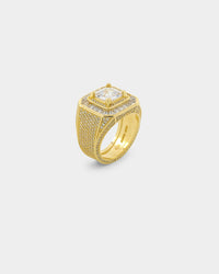 Saint Morta In Riches Ring Iced Gold