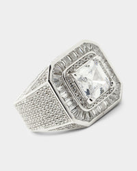Saint Morta In Riches Ring Iced Gold