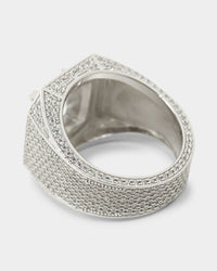 Saint Morta In Riches Ring Iced Gold