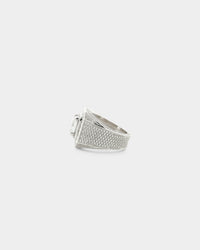 Saint Morta In Riches Ring Iced Gold