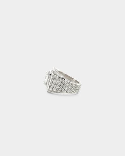 Saint Morta In Riches Ring Iced Gold