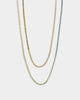 Raising Hell Lizzie Micro Choker Set Gold/Green/Blue