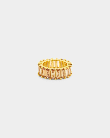Raising Hell Women's Over The Rainbow Ring Champagne/Gold
