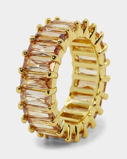 Raising Hell Women's Over The Rainbow Ring Champagne/Gold