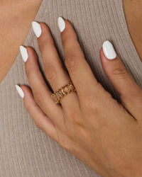 Raising Hell Women's Over The Rainbow Ring Champagne/Gold
