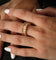 Raising Hell Women's Over The Rainbow Ring Champagne/Gold