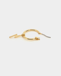 Raising Hell Women's Starstruck Huggie Earring Stack Gold