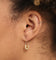 Raising Hell Women's Safety Pin Earrings Gold