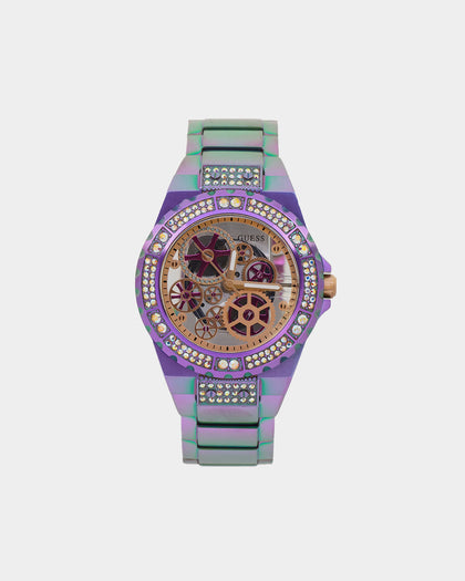 Guess Mainline Reveal Iridescent Watch Iridescent