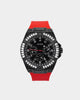 Guess Mainline Zeus Watch Black/Red