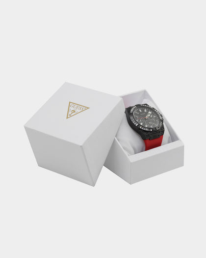 Guess Mainline Zeus Watch Black/Red