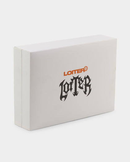 Loiter Heavy Metal Heart Necklace Silver