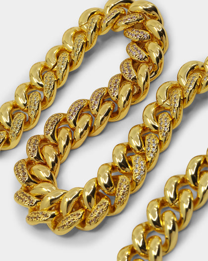 Raising Hell Women's Nine Iced Necklace Summer Stone