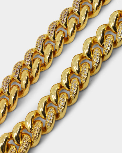 Raising Hell Women's Nine Iced Necklace Summer Stone