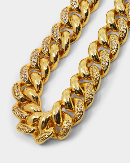 Raising Hell Women's Nine Iced Necklace Summer Stone