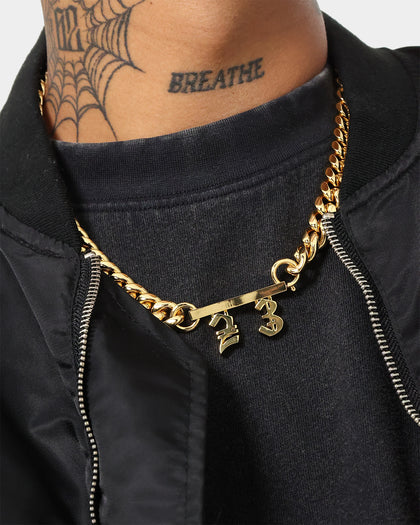 Saint Morta Custom Alpha Numbers Gold