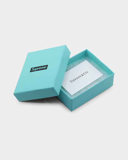 Supreme X Tiffany & Co Hook Keychain Silver