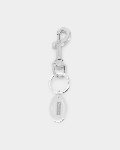 Supreme X Tiffany & Co Hook Keychain Silver