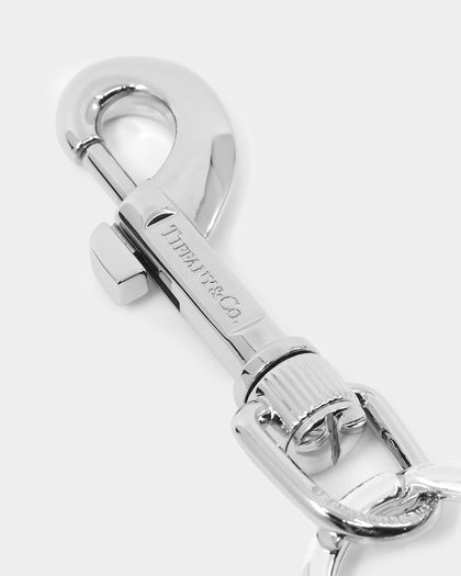Supreme X Tiffany & Co Hook Keychain Silver
