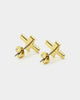 Saint Morta Marksman Earring Iced Gold
