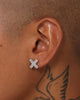 Saint Morta Marksman Earring Iced White Gold