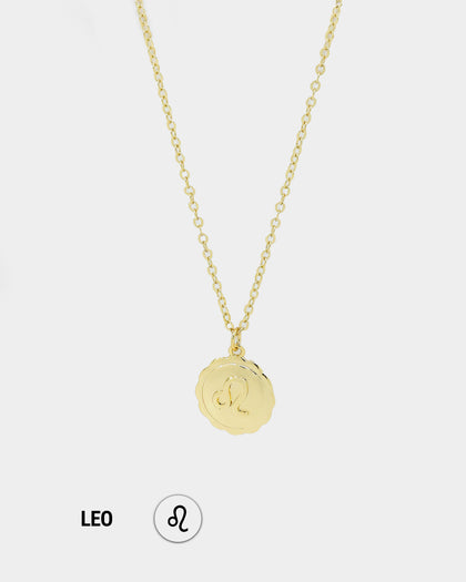 Raising Hell Women's Petit Zodiac Necklace Gold