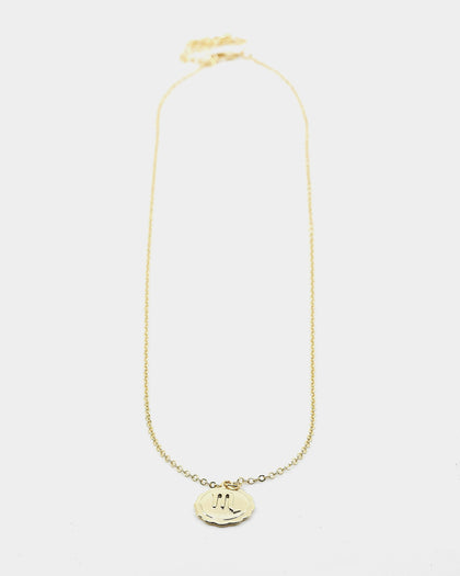 Raising Hell Women's Petit Zodiac Necklace Gold