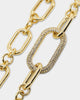 Raising Hell Women's Thick Link Chain Iced Gold