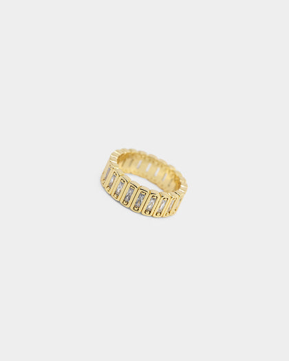 Raising Hell Women's Light Catcher Ring Gold