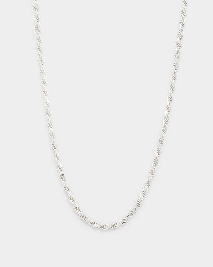 House Of Auric 2.5mm Rope Chain Sterling Silver