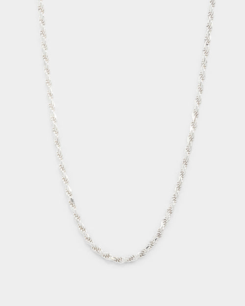 House Of Auric 2.5mm Rope Chain Sterling Silver
