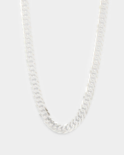 House Of Auric 6.4mm Double Curb Chain Sterling Silver
