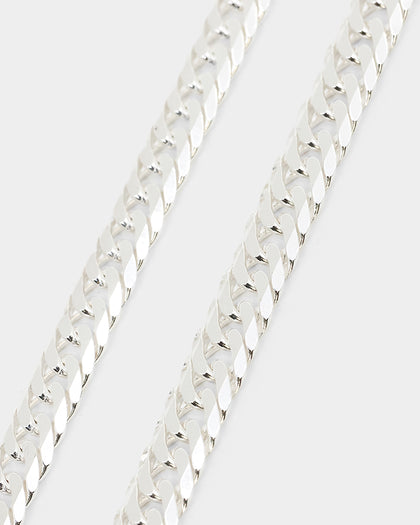 House Of Auric 6.4mm Double Curb Chain Sterling Silver