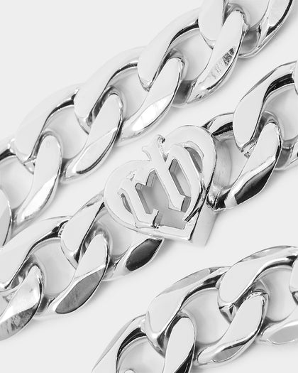 Raising Hell Love And Loyalty Chain White Gold