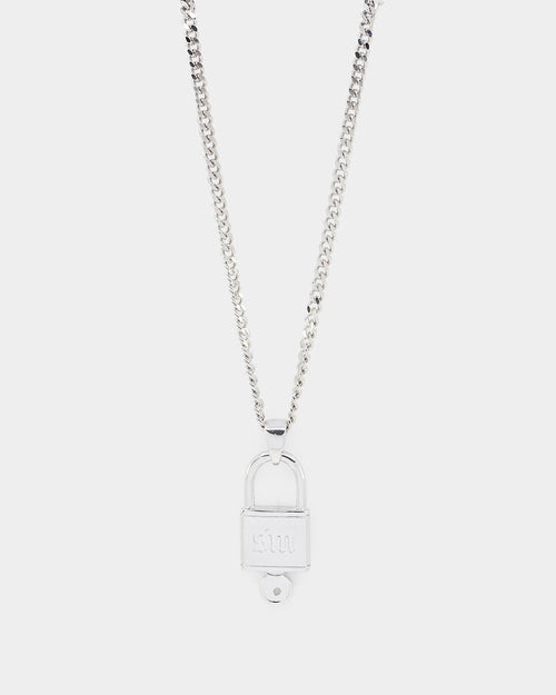 Saint Morta Locked and Found Chain White Gold