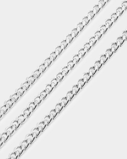 Saint Morta Locked and Found Chain White Gold