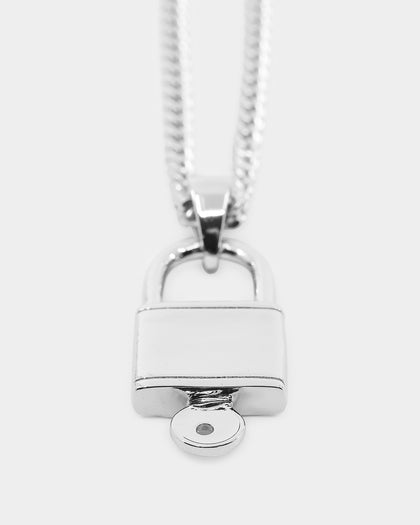 Saint Morta Locked and Found Chain White Gold