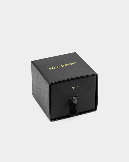 Saint Morta SM Signature Ring Black