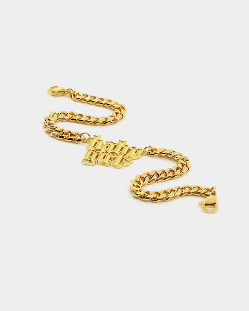 Raising Hell Women's Baby Girl Shoe Chain Gold