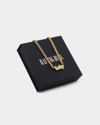 Raising Hell Women's Baby Shoe Chain Gold