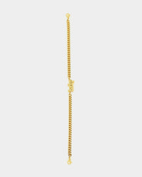 Raising Hell Women's Baby Shoe Chain Gold