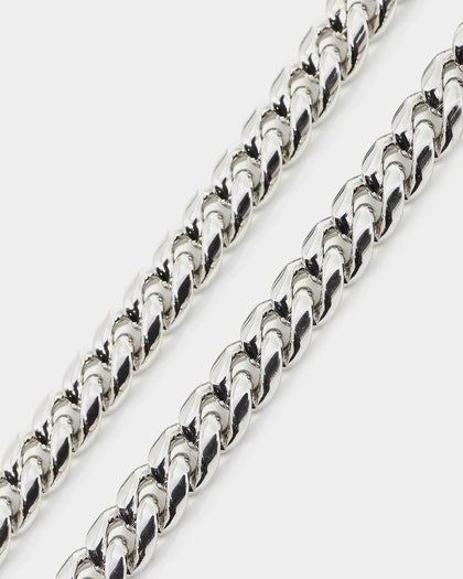 Raising Hell Women's Baby Shoe Chain White Gold